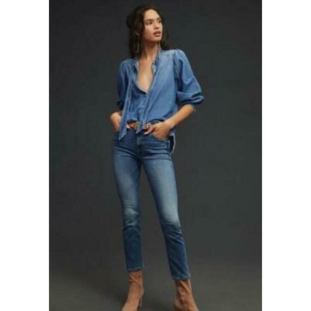 MOTHER Jeans The Mid Rise Dazzler Ankle Healing Jar Jeans Denim Size 26